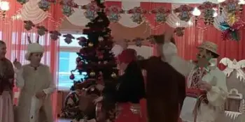 В детском саду прошли колядки